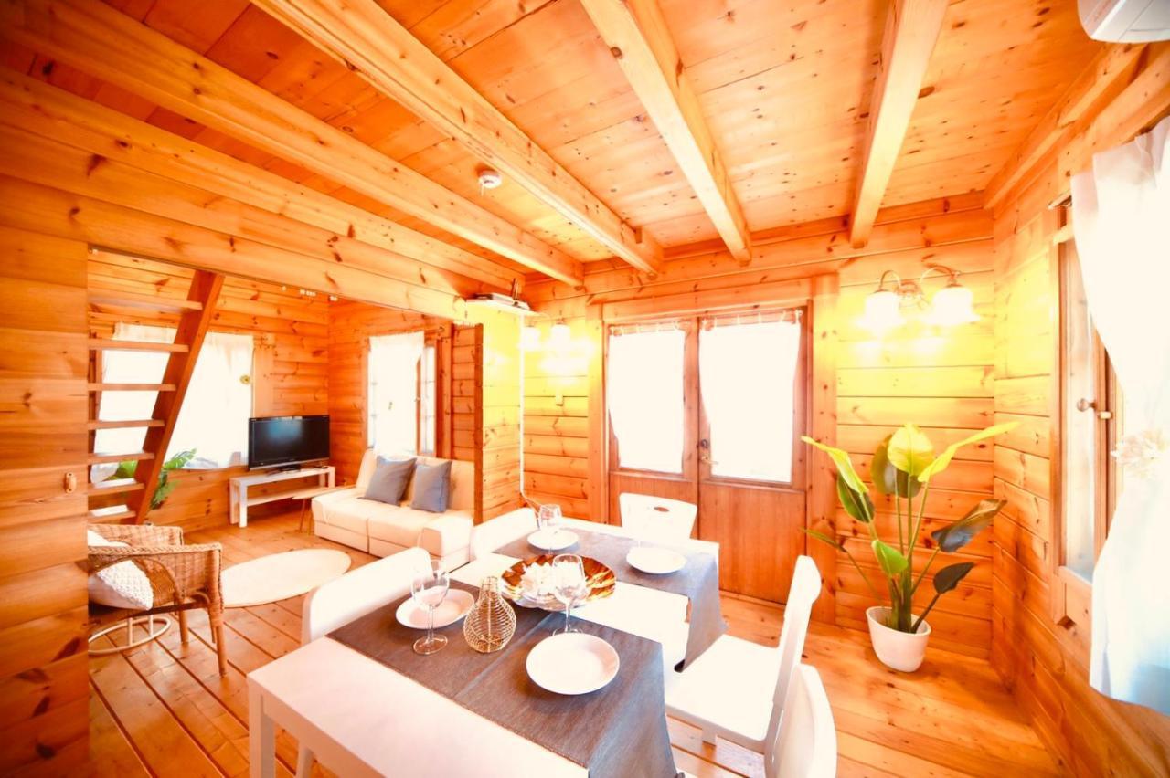 Villa Awaji Seaside Log House In Goshiki 1 Sumoto Exterior foto