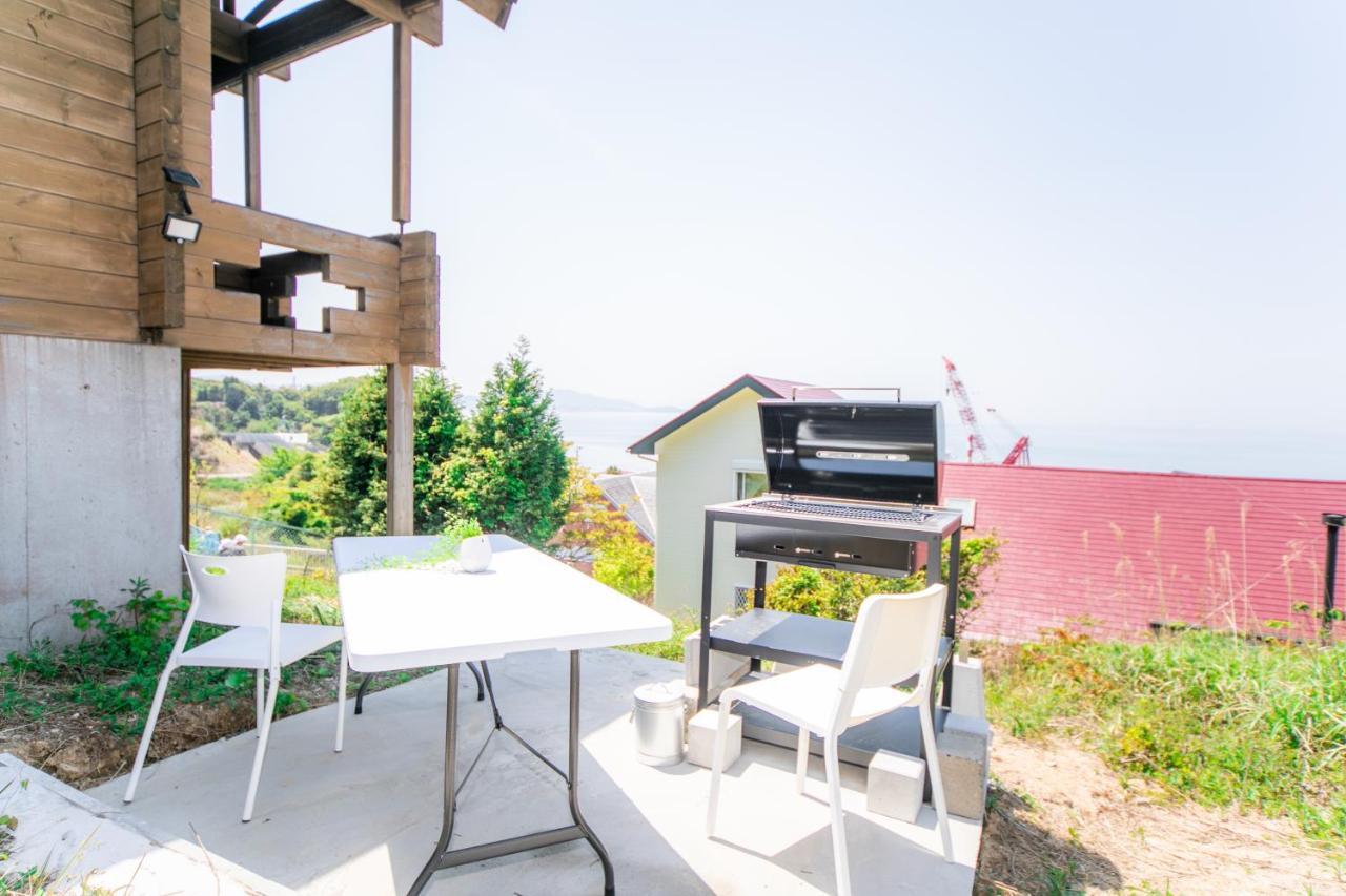 Villa Awaji Seaside Log House In Goshiki 1 Sumoto Exterior foto