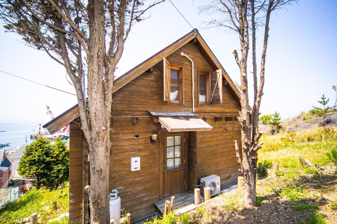 Villa Awaji Seaside Log House In Goshiki 1 Sumoto Exterior foto